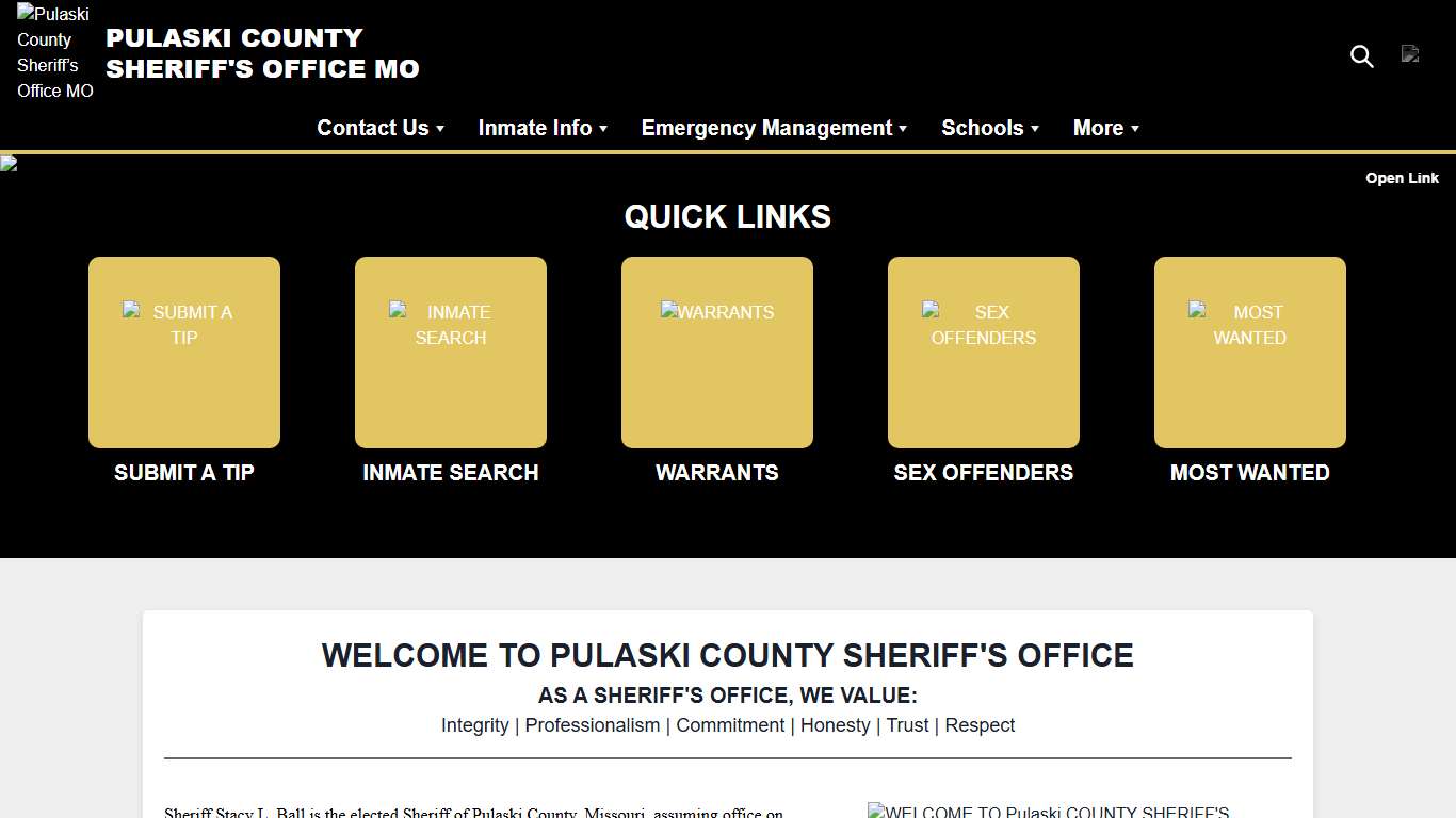 Pulaski County Sheriff’s Office MO